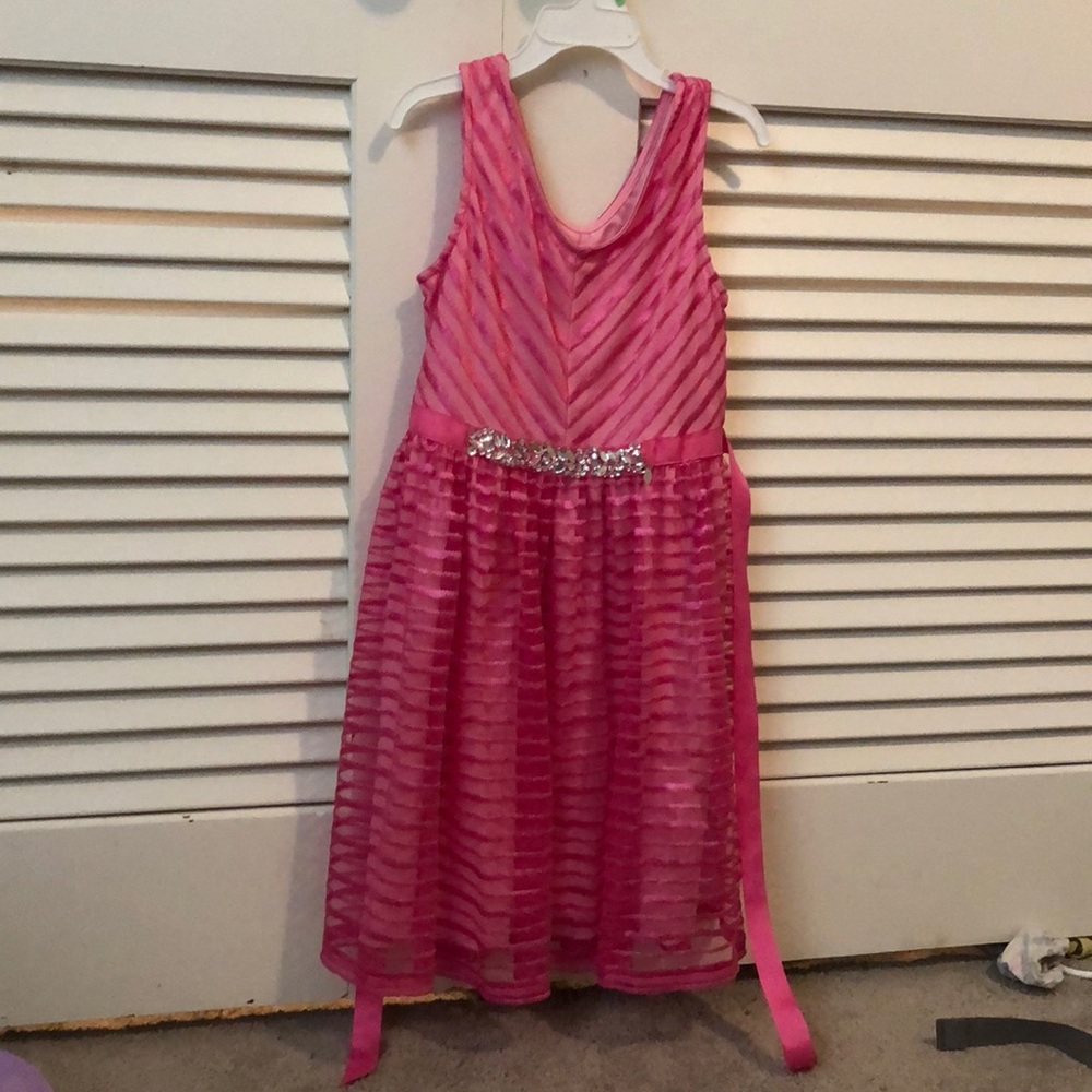 Elegant pink dress